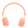 Наушники беспроводные TurboSky WH-02 PINK. Гарнитура bluetooth TurboSky WH-02 PINK. Наушники накладные розовые.